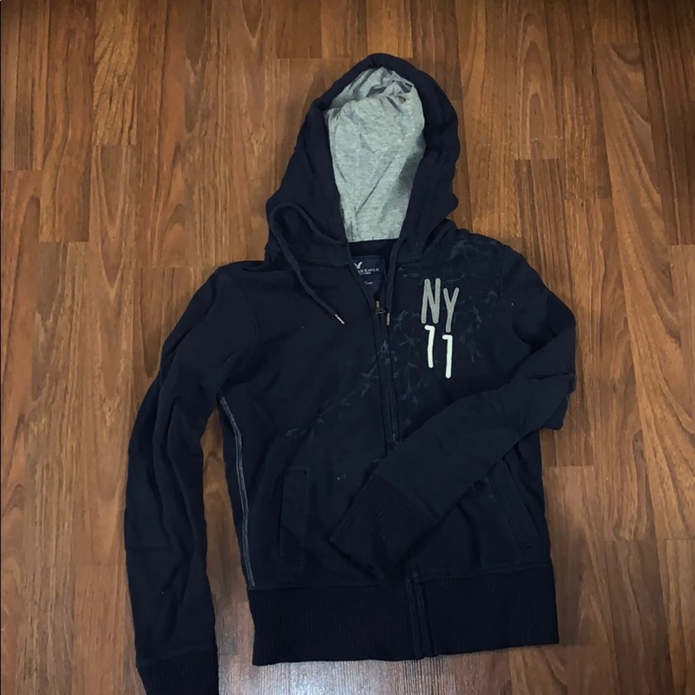American eagle zip up sweatshirt